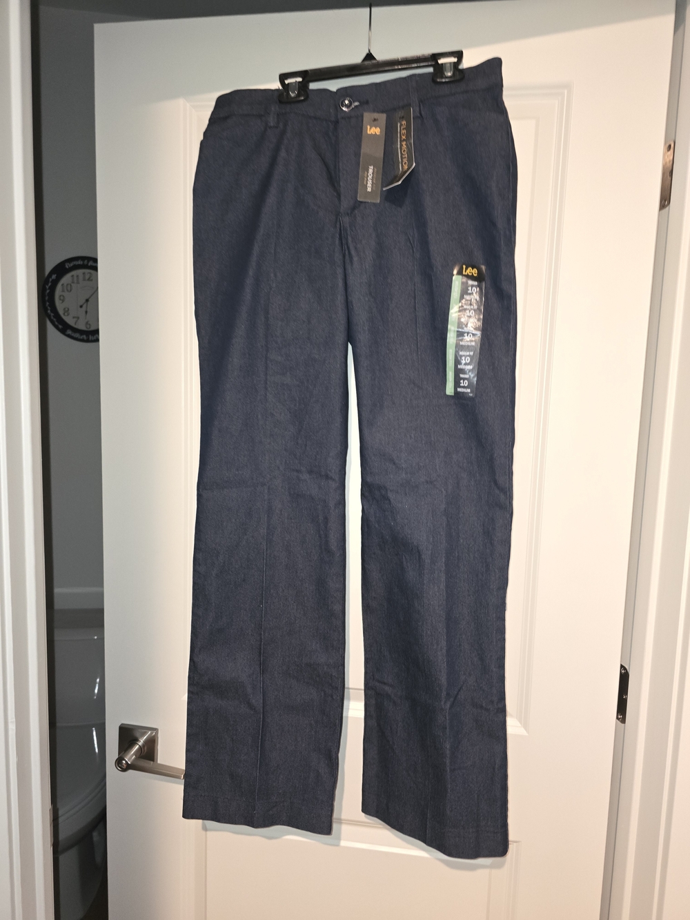 Lee Dark Wash Straight Leg Jeans